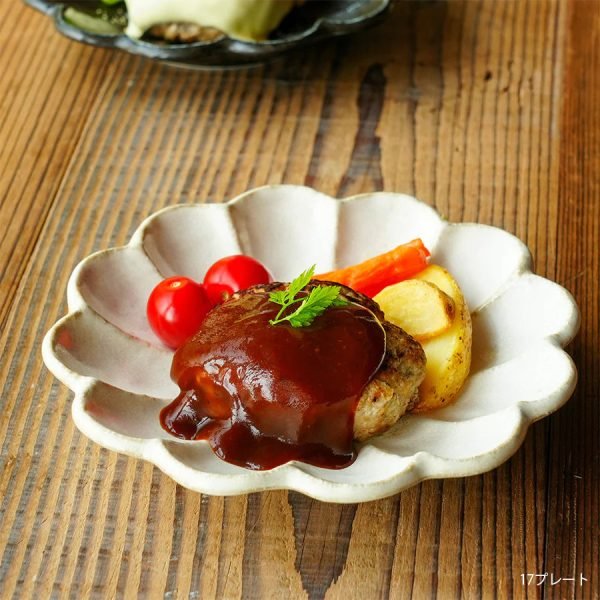 Rokuro Blut's 六魯美濃燒餐盤 17cm