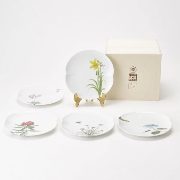 Miyama Alpine Flora Collection Plate Set