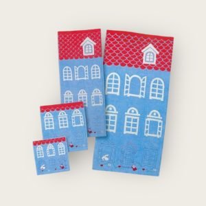 Moomin 姆明毛巾四種不同尺寸展示圖片