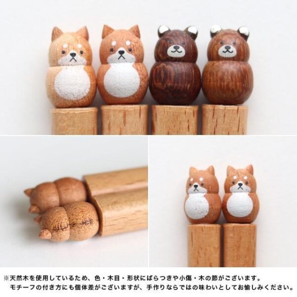 Grapport 動物造型木筷四款動物造型