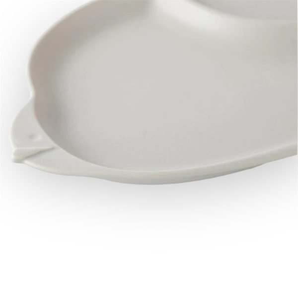 Miyama 美濃燒灰色燕子餐盤 頭部設計檢視