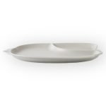 Miyama 美濃燒灰色燕子餐盤 side view