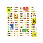 Gara Gara Memo Pad-pink. Pattern 2