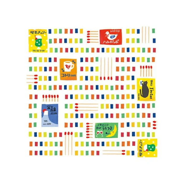 Gara Gara Memo Pad-pink. Pattern 2