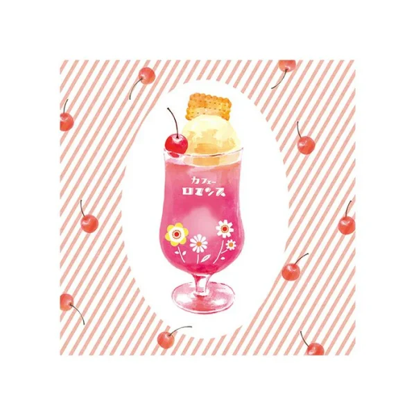 Gara Gara Memo Pad-pink. Pattern 3