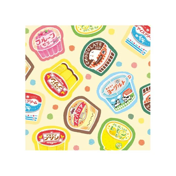 Gara Gara Memo Pad-pink. Pattern 4