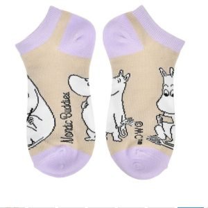 姆明系列女裝襪姆明款 - 淺棕色