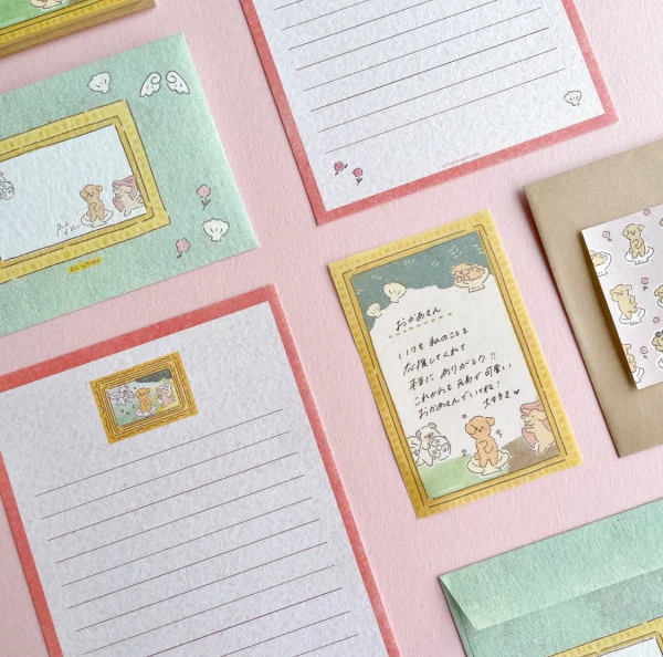 Limited Edition Letter Set - The Birth of Venus Dog