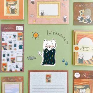 Letter Set - The Scream Cat (落水紙)