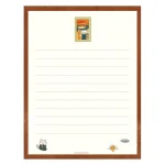 Letter Set - The Scream Cat (落水紙). The design of letter paper