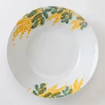 Mimosa 金木樨美濃燒餐盤22cm 正面