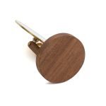 黃銅製橢圓形座枱式鏡子底部