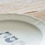 Shichita小貓浮雕餐盤 14cm - 邊緣設計細節放大圖片