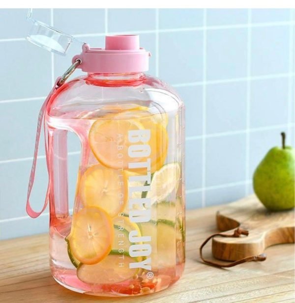 日本 Bottled Joy 水樽 2.5 L - 粉紅色使用範例