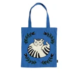 Miyuki 松尾藍色小貓側揹袋正面