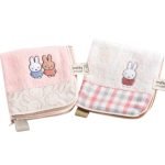 日本 Miffy 粉紅色多用途毛巾袋