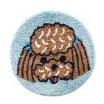 山鴿舍 Yamabatosha 小狗椅子墊 淺藍