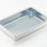 吉川 不鏽鋼保鮮盒 L 碼蓋上透明蓋子的白色背景圖