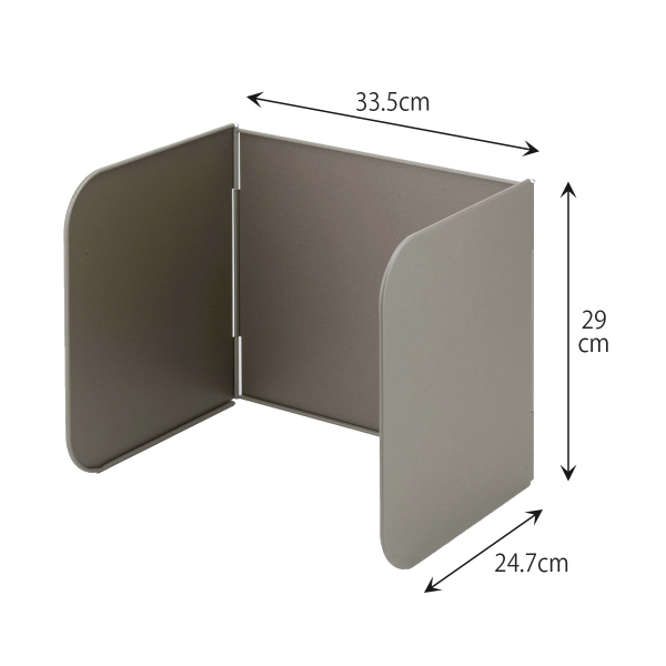 日本製 下村三截擋油板尺寸詳情圖