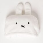 Miffy 汽車座位頸枕毛毯 白色 正面