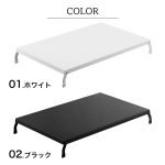 日本 TOWER 平面煮食爐工作台白色與黑色放在一起的圖片，顯示有兩種顏色選擇