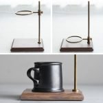 KINTO 黃銅手沖咖啡套裝不同部份照片合併圖