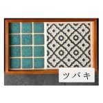 日本製SATOMIMI 咖啡托盤 - 山茶花款