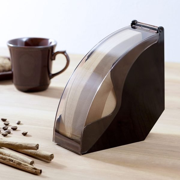 日本製 下村 咖啡濾紙收納盒放在枱面上