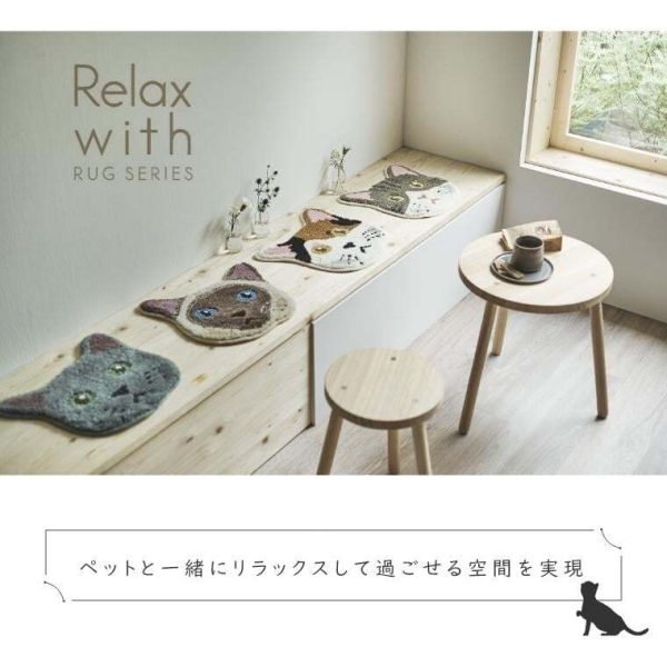 日本製 NEKOKAO 防塵蟎貓咪坐墊 16