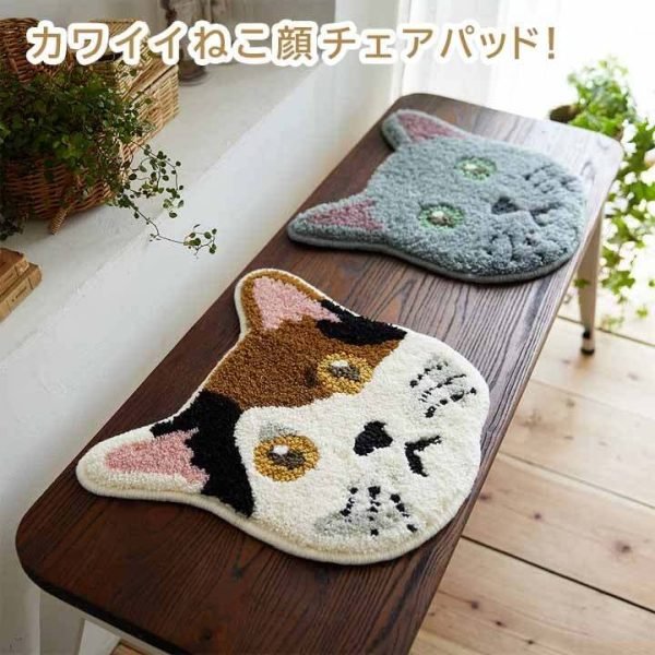 日本製 NEKOKAO 防塵蟎貓咪坐墊 29