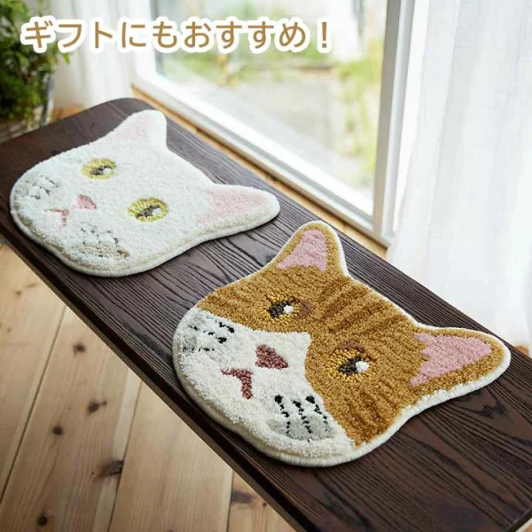 日本製 NEKOKAO 防塵蟎貓咪坐墊 5