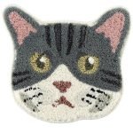 日本製 NEKOKAO 防塵蟎貓咪坐墊 3 號貓 .