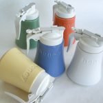 日本製Zero Japan 陶瓷蜂蜜壺五個不同的顏色放在一起