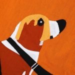 Maison Bengal|MQ 狗狗手提袋上小狗的特寫