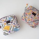 miyaco nishio 有機棉絎縫化妝包 – 二款放在一起的白色背景案