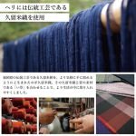 介紹日本製《久留米織》可摺疊燈芯草草蓆製造過程介紹的圖片