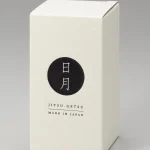 日本製 ADERIA 石塚硝子 金箔日月紋磨砂啤酒杯的包裝盒