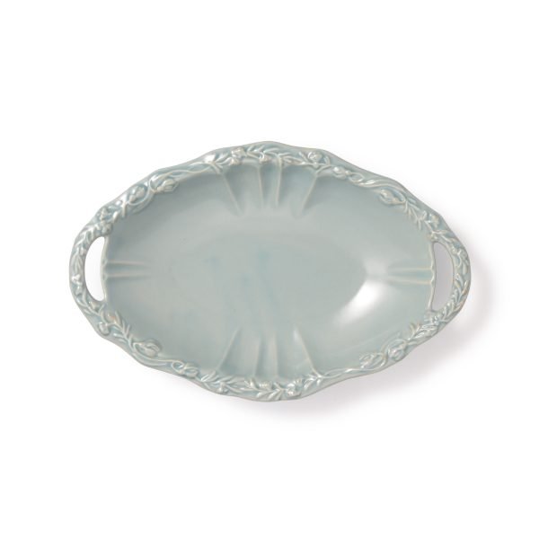 Studio M' FANETTE 橢圓碗 25cm 淺藍色款正面白色背景圖