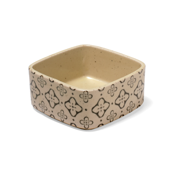 焦茶色 Studio M' Nobana 野花二段疊盒單層側面