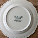 Studio M’ 2025 秋冬新系列 – Rosier 圓餐盤 16.5cm 底部