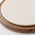 啡色款日本製 Hangout 信樂燒有蓋飯碗蓋子內部