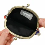 日本製 MOOMIN 阿美 Little My 口金包內部