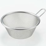 日本製吉川不鏽鋼有柄料理濾網