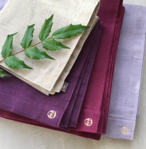 不同顏色的日本製 Caya 蚊帳布浴巾