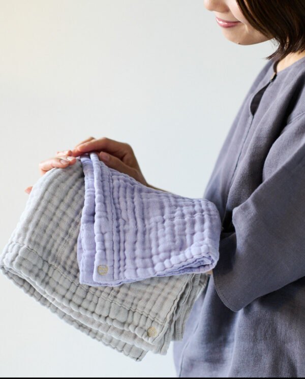 日本製 Caya 蚊帳布浴巾