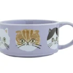 紫色 CDF ètendue I LOVE CAT!貓咪湯碗正面 pic. 2