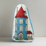 MOOMIN 姆明屋子造型提花織咕𠱸（正面）