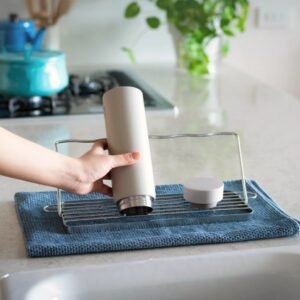 日本製 摺疊式不鏽鋼水壺瀝乾架