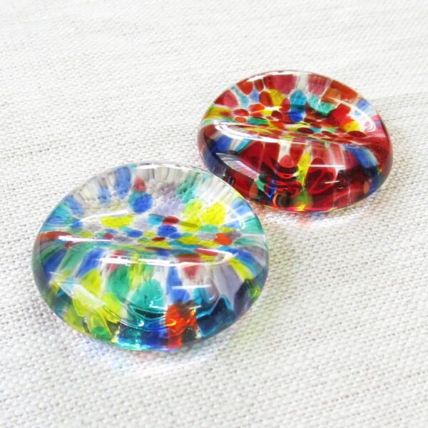 日本製造 津輕琉璃 × 若狹塗-對筷與筷架禮盒 深綠與深紅筷架