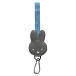 Miffy 造型汽車座椅掛勾 灰色, 正面展示